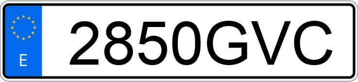 Numer rejestracyjny 2850GVC posiada CITROEN C3 1.4 FURIO