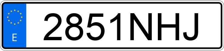 Numer rejestracyjny 2851NHJ posiada CITROEN BERLINGO