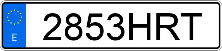 Numer rejestracyjny 2853HRT posiada SKODA YETI Numer rejestracyjny 2853HRT posiada SKODA YETI