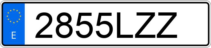 Numer rejestracyjny 2855LZZ posiada PEUGEOT 2008