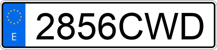 Numer rejestracyjny 2856CWD posiada CITROEN C3 Numer rejestracyjny 2856CWD posiada CITROEN C3