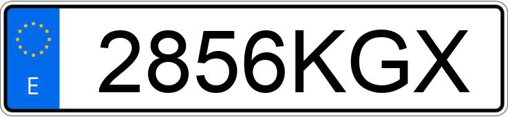 Numer rejestracyjny 2856KGX posiada SUZUKI IGNIS