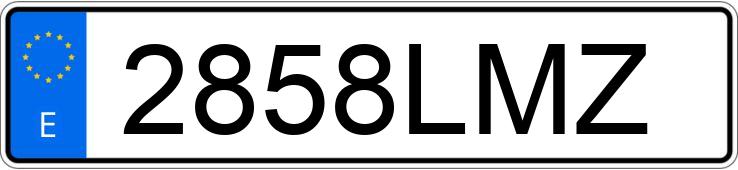 Numer rejestracyjny 2858LMZ posiada CITROEN BERLINGO Numer rejestracyjny 2858LMZ posiada CITROEN BERLINGO