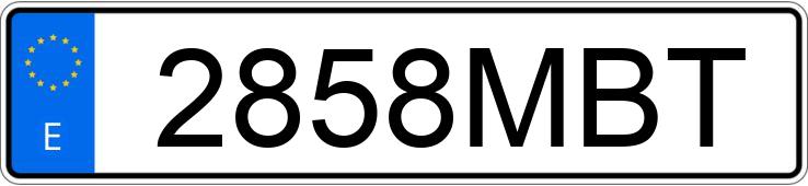 Numer rejestracyjny 2858MBT posiada RENAULT CLIO Numer rejestracyjny 2858MBT posiada RENAULT CLIO