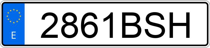 Numer rejestracyjny 2861BSH posiada PEUGEOT 206 XR 2.0 HDI ECO(120GR) Numer rejestracyjny 2861BSH posiada PEUGEOT 206 XR 2.0 HDI ECO(120GR)