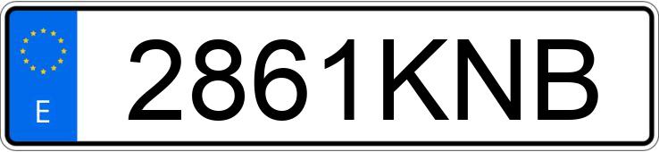 Numer rejestracyjny 2861KNB posiada FIAT TALENTO Numer rejestracyjny 2861KNB posiada FIAT TALENTO