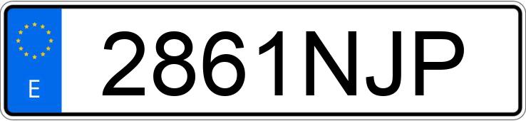 Numer rejestracyjny 2861NJP posiada JINLUN JL 125 Numer rejestracyjny 2861NJP posiada JINLUN JL 125