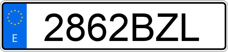 Numer rejestracyjny 2862BZL posiada CITROEN SAXO Numer rejestracyjny 2862BZL posiada CITROEN SAXO