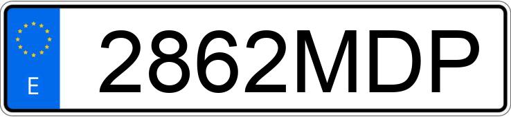 Numer rejestracyjny 2862MDP posiada MINI MINI