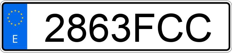 Numer rejestracyjny 2863FCC posiada SEAT LEON REFERENCE 1.9 TDI 105