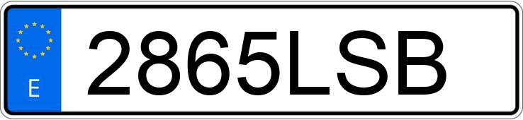 Numer rejestracyjny 2865LSB posiada KIA STONIC