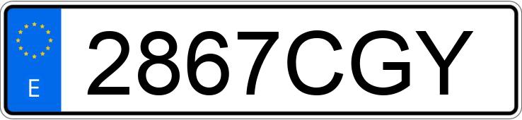 Numer rejestracyjny 2867CGY posiada BMW SERIE 3 Numer rejestracyjny 2867CGY posiada BMW SERIE 3