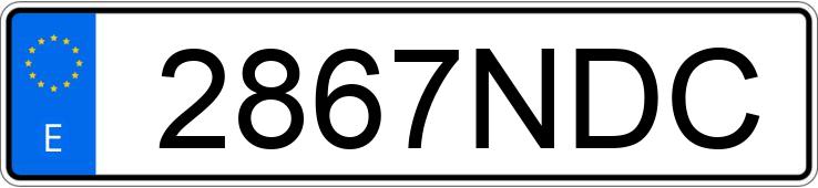 Numer rejestracyjny 2867NDC posiada VOLKSWAGEN GOLF Numer rejestracyjny 2867NDC posiada VOLKSWAGEN GOLF