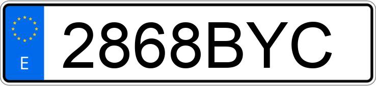 Numer rejestracyjny 2868BYC posiada BMW SERIE 5 Numer rejestracyjny 2868BYC posiada BMW SERIE 5