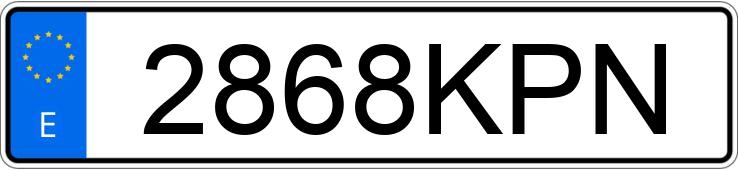 Numer rejestracyjny 2868KPN posiada FORD FIESTA Numer rejestracyjny 2868KPN posiada FORD FIESTA