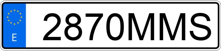 Numer rejestracyjny 2870MMS posiada KIA NIRO