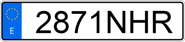 Numer rejestracyjny 2871NHR posiada RENAULT CLIO Numer rejestracyjny 2871NHR posiada RENAULT CLIO