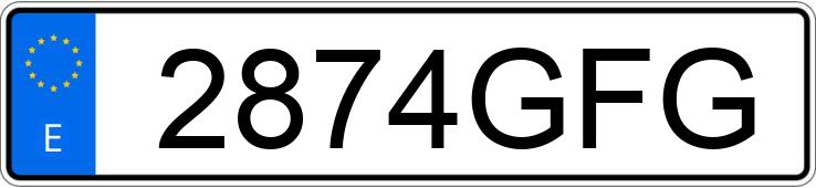 Numer rejestracyjny 2874GFG posiada CITROEN C4 Numer rejestracyjny 2874GFG posiada CITROEN C4