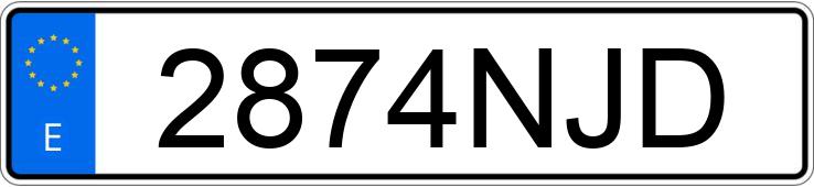 Numer rejestracyjny 2874NJD posiada YAMAHA DELIGHT Numer rejestracyjny 2874NJD posiada YAMAHA DELIGHT