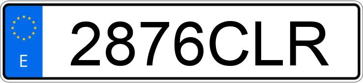 Numer rejestracyjny 2876CLR posiada CITROEN BERLINGO