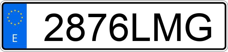 Numer rejestracyjny 2876LMG posiada MERCEDES GLC (253)