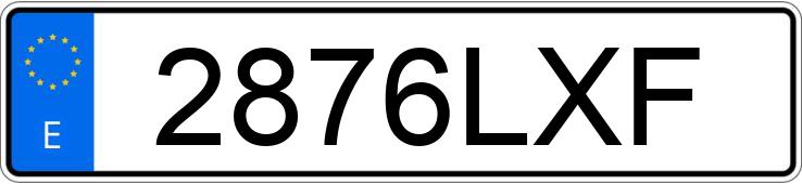 Numer rejestracyjny 2876LXF posiada HUSQVARNA SVARTPILEN