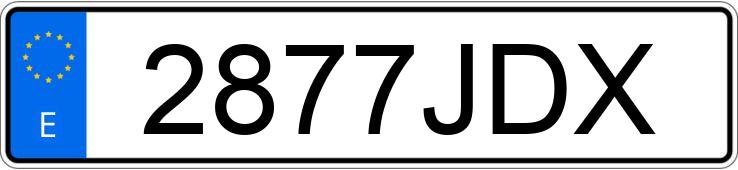 Numer rejestracyjny 2877JDX posiada CITROEN C4 CACTUS