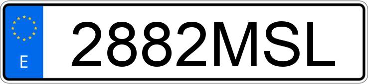 Numer rejestracyjny 2882MSL posiada CITROEN C3 AIRCROSS