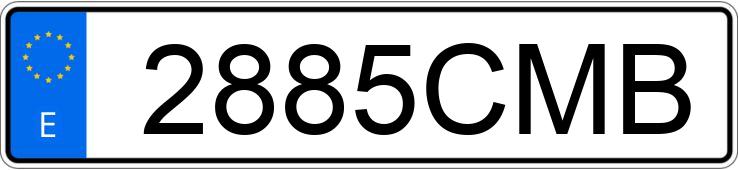 Numer rejestracyjny 2885CMB posiada VOLKSWAGEN GOLF Numer rejestracyjny 2885CMB posiada VOLKSWAGEN GOLF