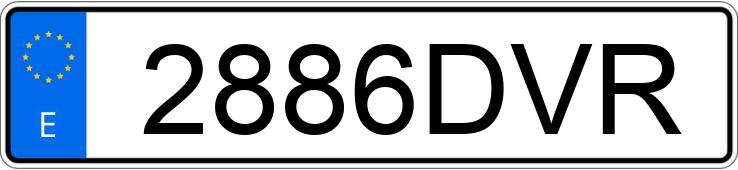 Numer rejestracyjny 2886DVR posiada KIA CERATO