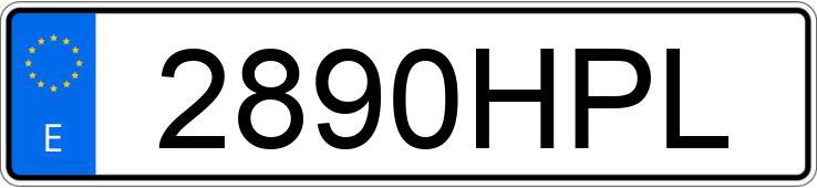 Numer rejestracyjny 2890HPL posiada SEAT LEON Numer rejestracyjny 2890HPL posiada SEAT LEON