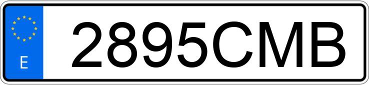 Le numéro d’enregistrement 2895CMB a AUDI A4 Le numéro d’enregistrement 2895CMB a AUDI A4