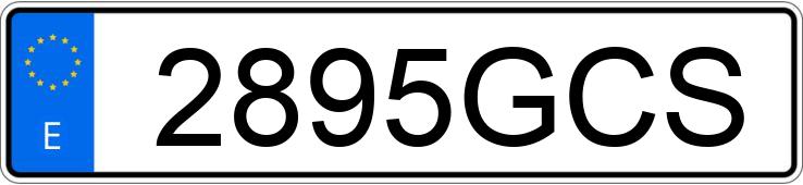 Numer rejestracyjny 2895GCS posiada KEEWAY SUPERLIGHT