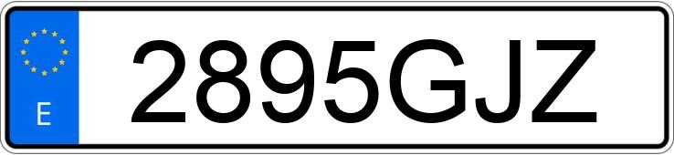 Numer rejestracyjny 2895GJZ posiada GAS-GAS EC Numer rejestracyjny 2895GJZ posiada GAS-GAS EC