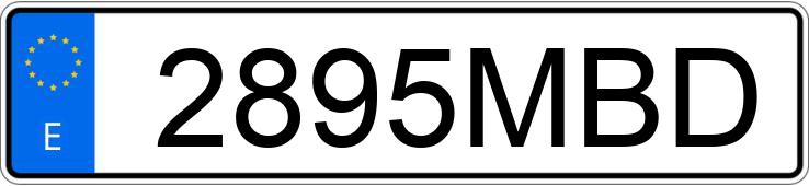 Numer rejestracyjny 2895MBD posiada PEUGEOT 2008