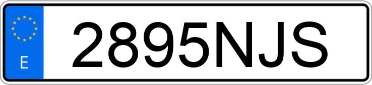 Numer rejestracyjny 2895NJS posiada DACIA LOGAN Numer rejestracyjny 2895NJS posiada DACIA LOGAN