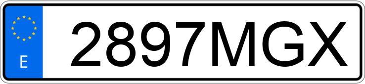 Numer rejestracyjny 2897MGX posiada CUPRA FORMENTOR