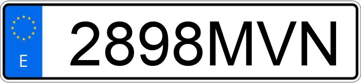 Numer rejestracyjny 2898MVN posiada SUMCO KR ADVENTURE