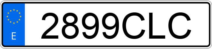 Numer rejestracyjny 2899CLC posiada MERCEDES E (211)