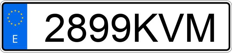 Numer rejestracyjny 2899KVM posiada RENAULT CLIO