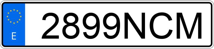 Numer rejestracyjny 2899NCM posiada VOLKSWAGEN POLO Numer rejestracyjny 2899NCM posiada VOLKSWAGEN POLO