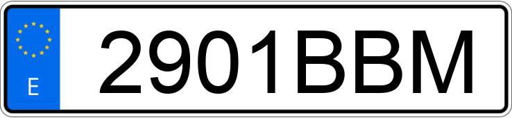 Numer rejestracyjny 2901BBM posiada VOLVO FH12 Numer rejestracyjny 2901BBM posiada VOLVO FH12