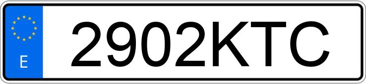 Numer rejestracyjny 2902KTC posiada AUDI Q5 Numer rejestracyjny 2902KTC posiada AUDI Q5