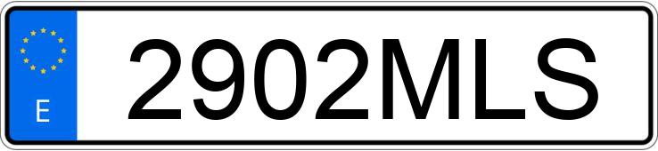 Numer rejestracyjny 2902MLS posiada VOLKSWAGEN GOLF Numer rejestracyjny 2902MLS posiada VOLKSWAGEN GOLF