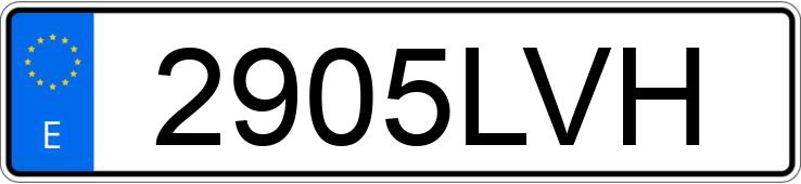 Numer rejestracyjny 2905LVH posiada BMW X2