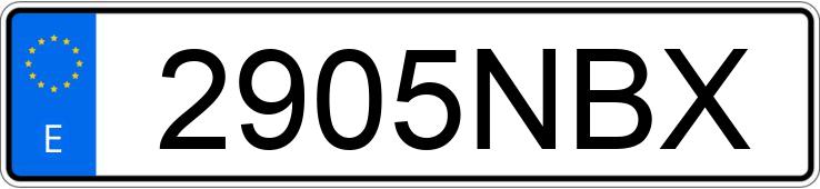 Numer rejestracyjny 2905NBX posiada MERCEDES C (204) Numer rejestracyjny 2905NBX posiada MERCEDES C (204)