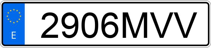 Numer rejestracyjny 2906MVV posiada SSANGYONG/KGM MUSSO GRAND