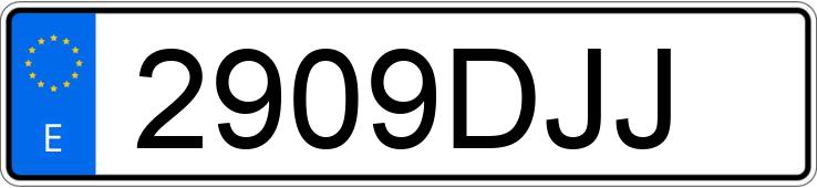 Numer rejestracyjny 2909DJJ posiada BMW SERIE 1 Numer rejestracyjny 2909DJJ posiada BMW SERIE 1