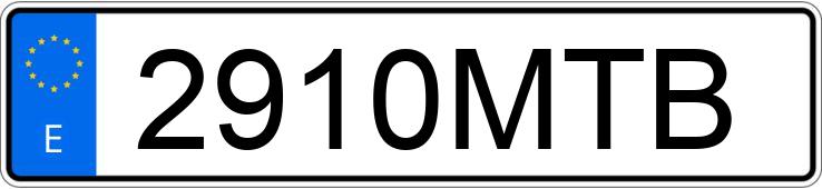 Numer rejestracyjny 2910MTB posiada PORSCHE PANAMERA Numer rejestracyjny 2910MTB posiada PORSCHE PANAMERA