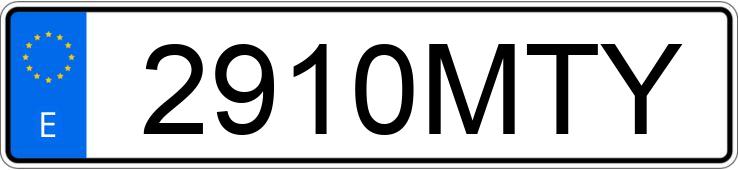 Numer rejestracyjny 2910MTY posiada MERCEDES GLA (247)